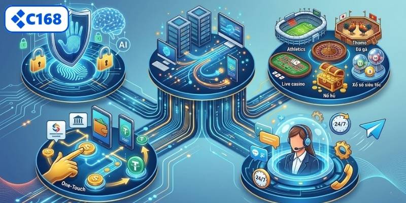 Lý do C168 dẫn đầu thị trường giải trí trực tuyến Việt Nam 2026
